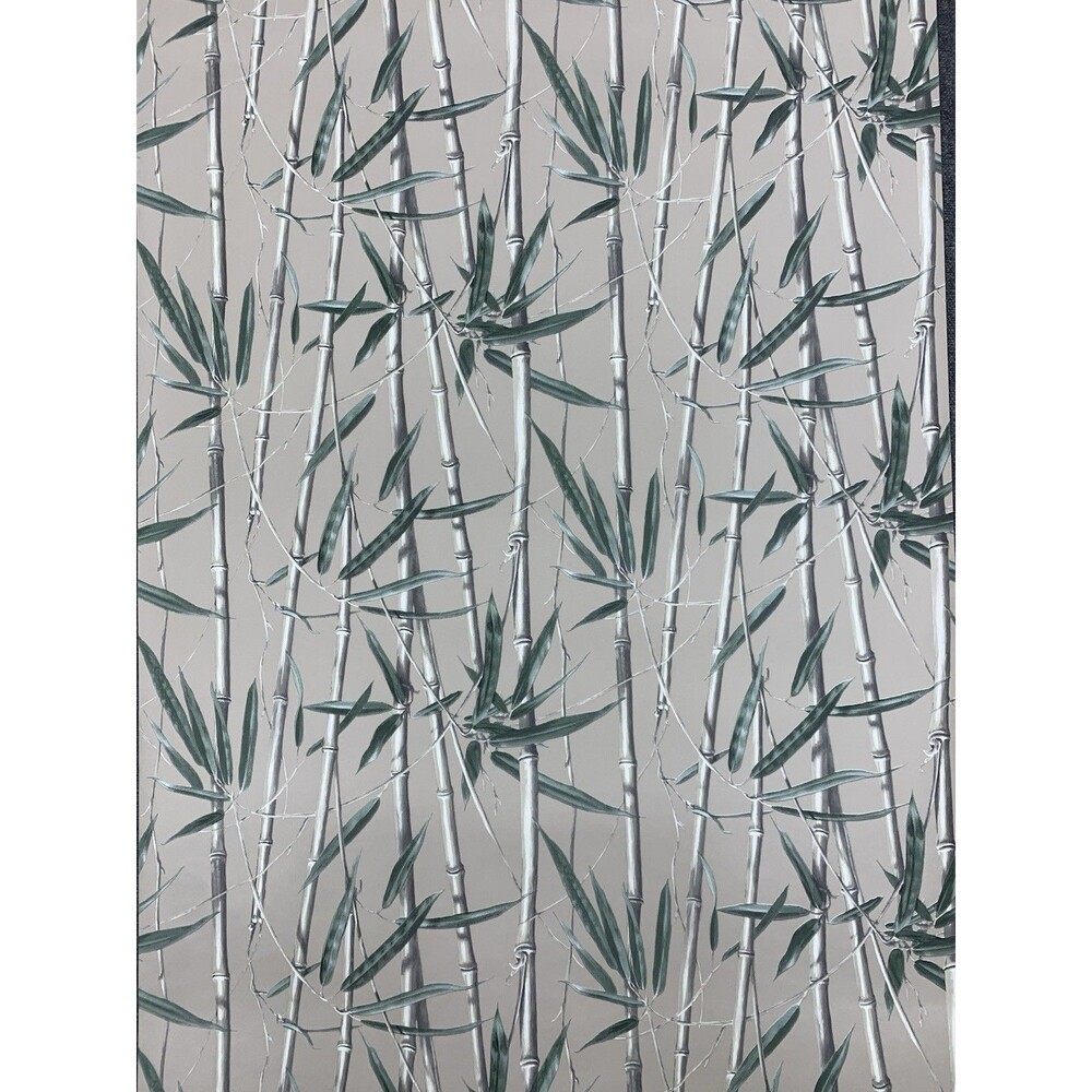Seabrook Vintage Bamboo Print Wallpaper, 20.5” X 11yds
